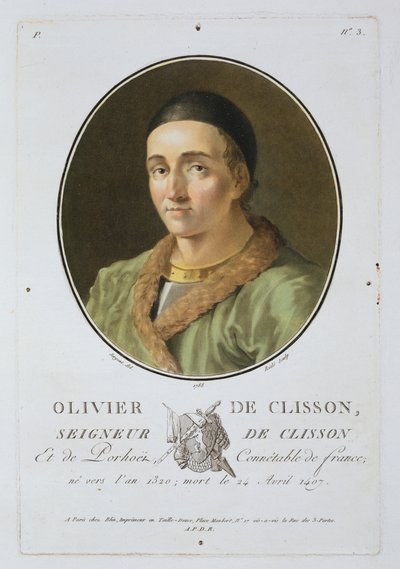 Olivier de Clisson (1336-1407) aus 